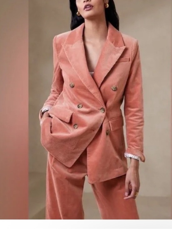 Banana Republic Jackets & Blazers - Banana Republic Corduroy Double-Breasted Blazer Jacket